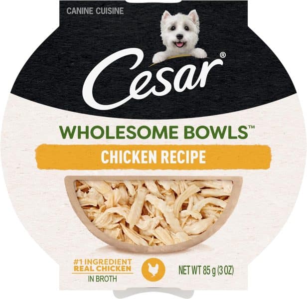 Cesar Wholesome Bowls Adult Soft Wet Dog Food