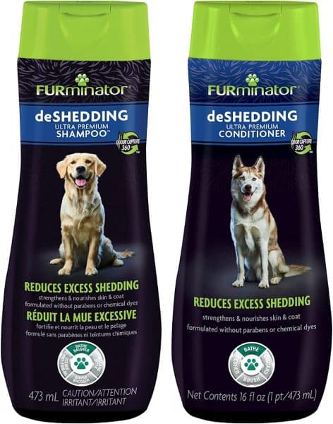 FURminator deShedding Ultra Premium Shampoo and Conditioner