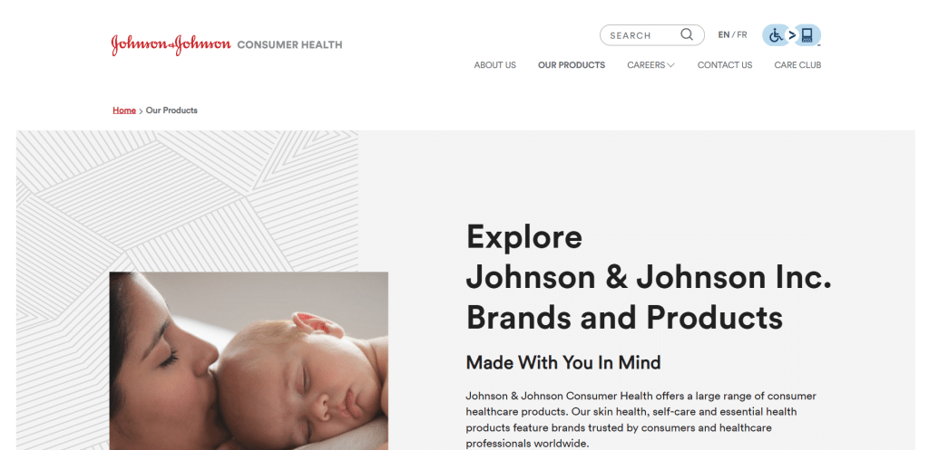 Johnson and Johnson Canada