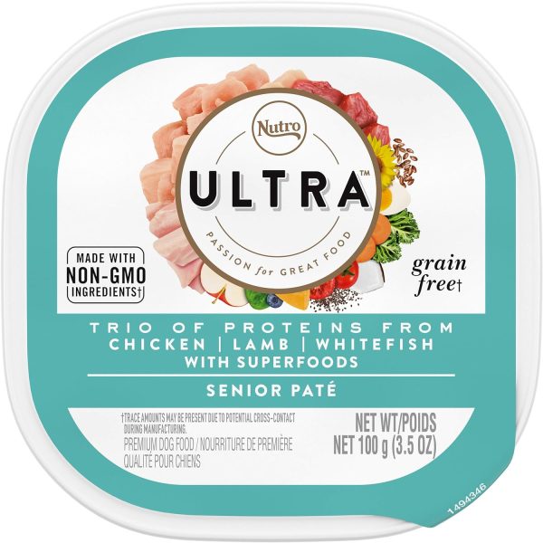 Nutro Ultra Grain-Free Pate Adult and Senior Wet Dog Food