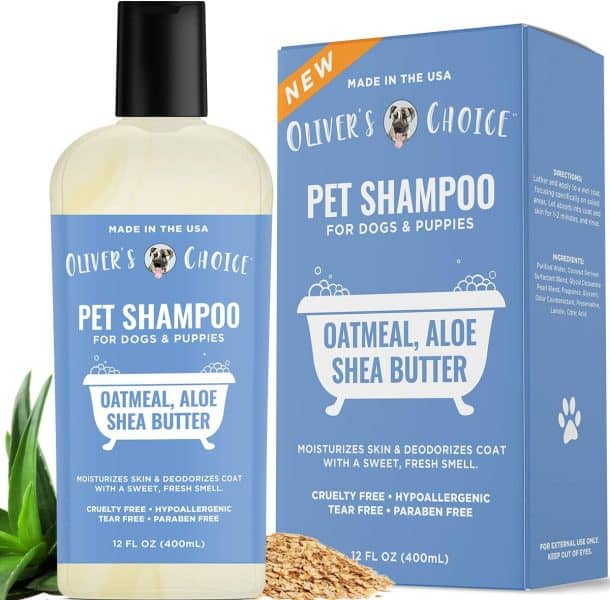 Oliver's Choice Dog Shampoo with Oatmeal and Aloe