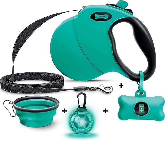 Ruff'n Ruffus Retractable Dog Leash