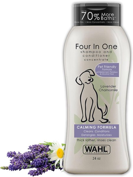 Wahl USA 4-in-1 Calming Pet Shampoo for Dogs