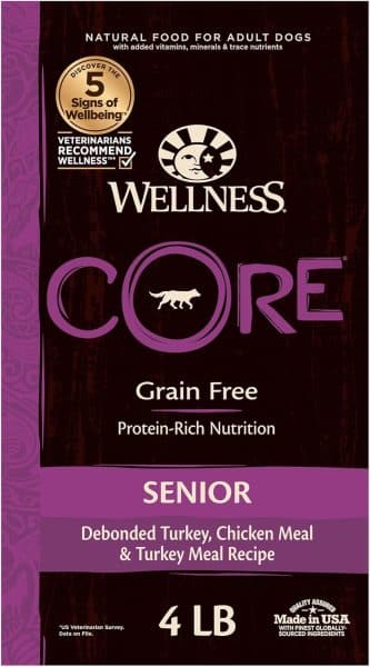 Wellness Core Grain-Free Senior Dry Dog Food