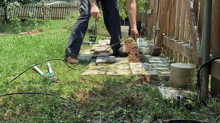 dog fence installation